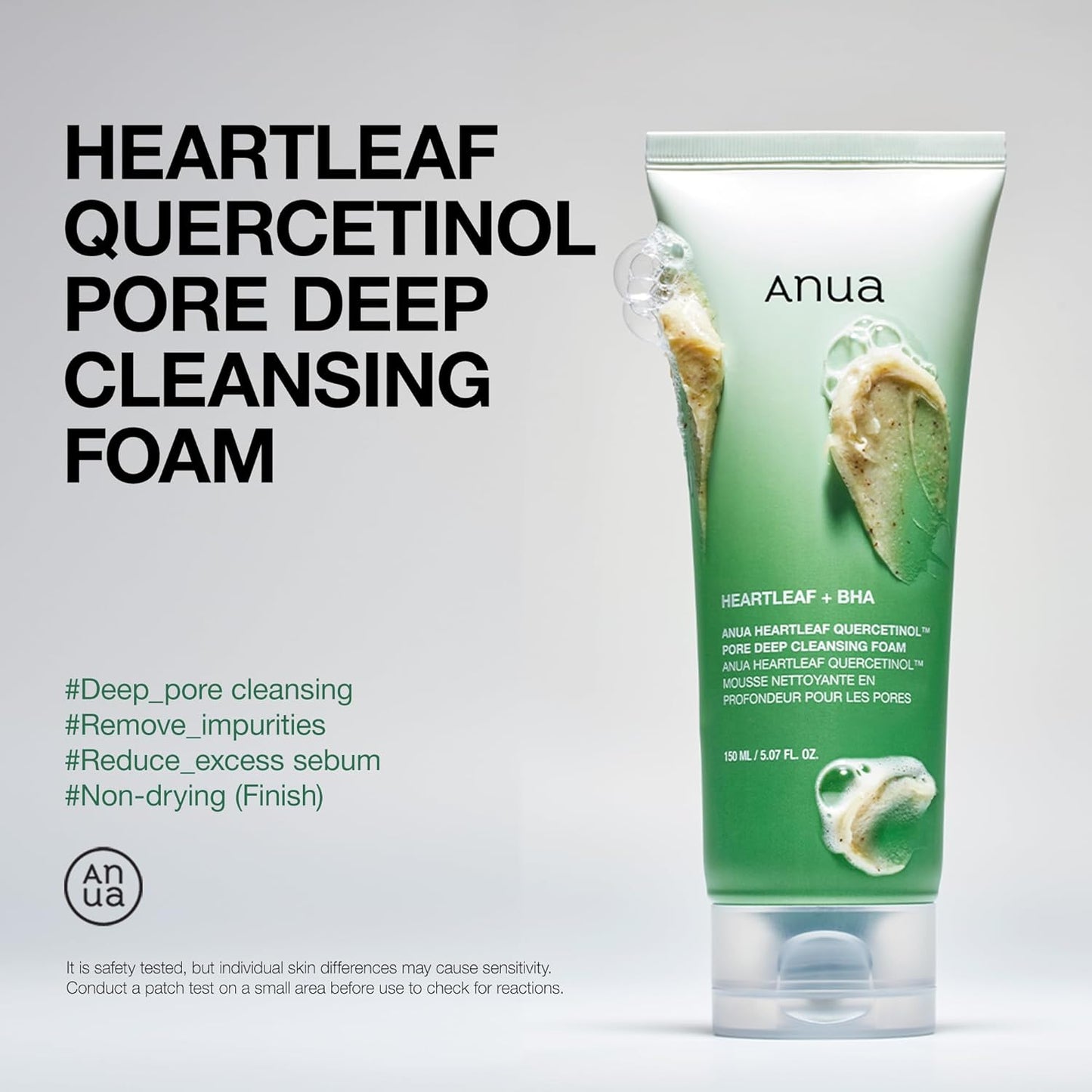 ANUA Heartleaf™ facial cleanser