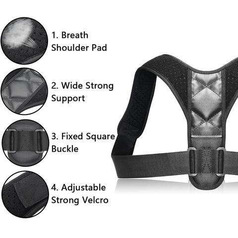 Back Support™ Corrector Shoulder Belt